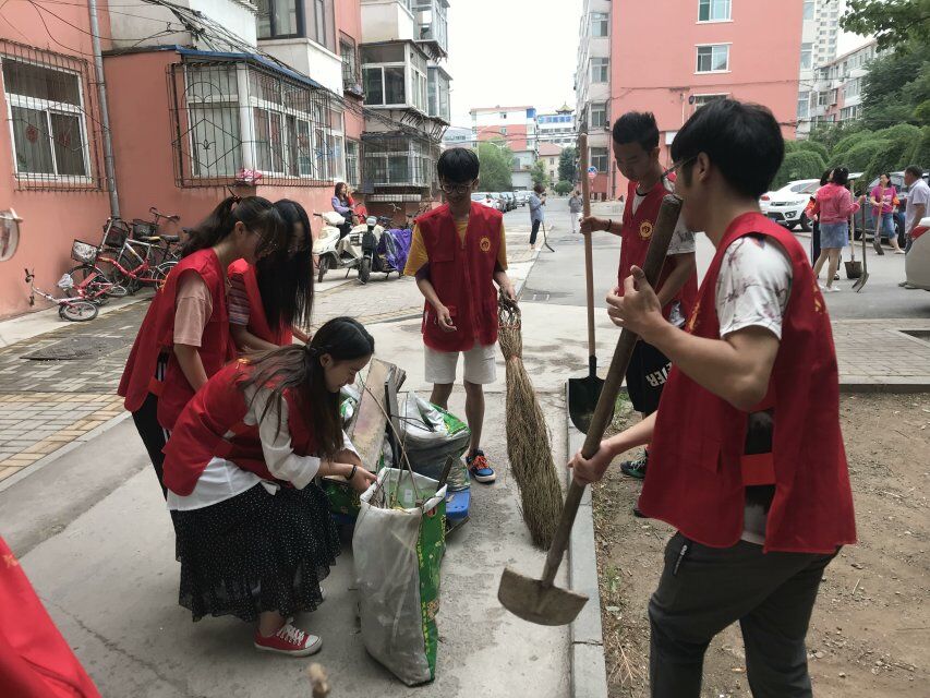 三下乡化工学院赴社区社会实践队